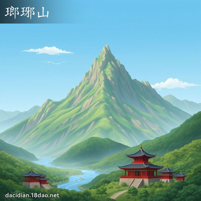 瑯琊山 - 國語大辭典配圖