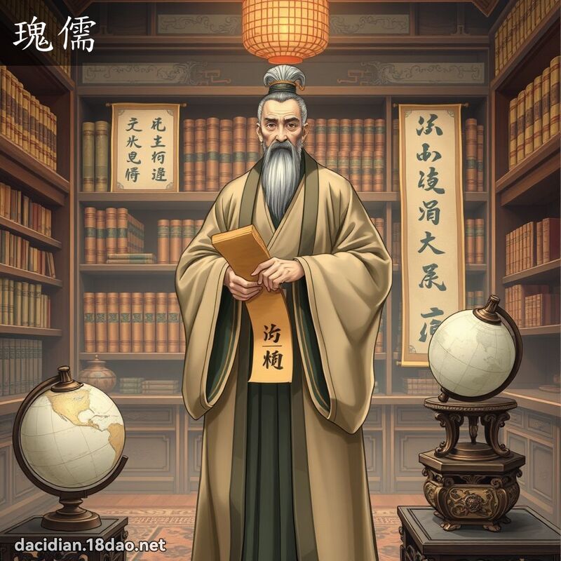 瑰儒 - 國語大辭典配圖