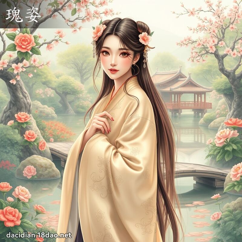 瑰姿 - 國語大辭典配圖