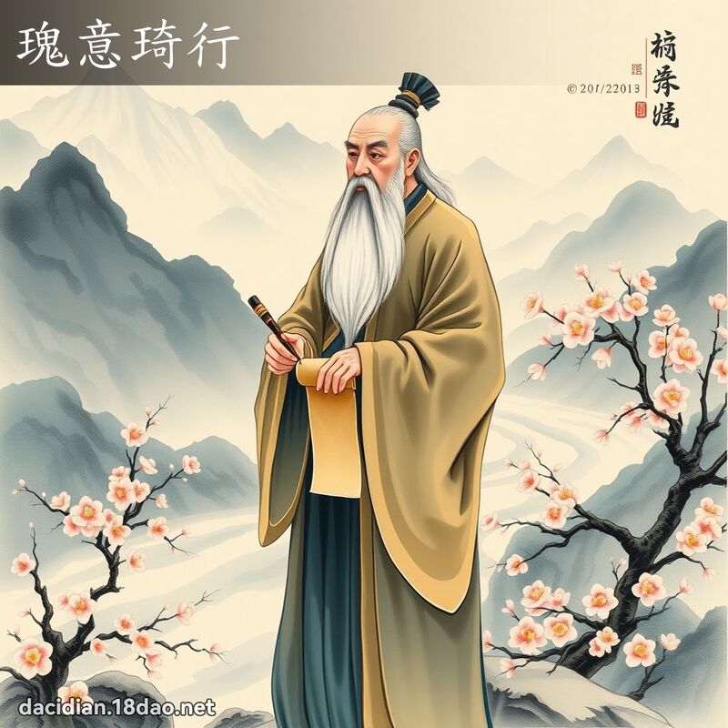 瑰意琦行 - 國語大辭典配圖