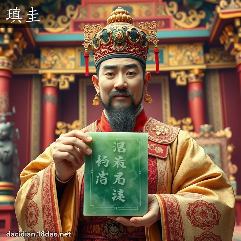 瑱圭 - 國語大辭典配圖