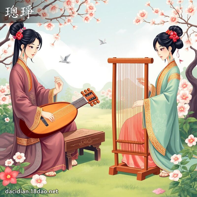 璁琤 - 國語大辭典配圖