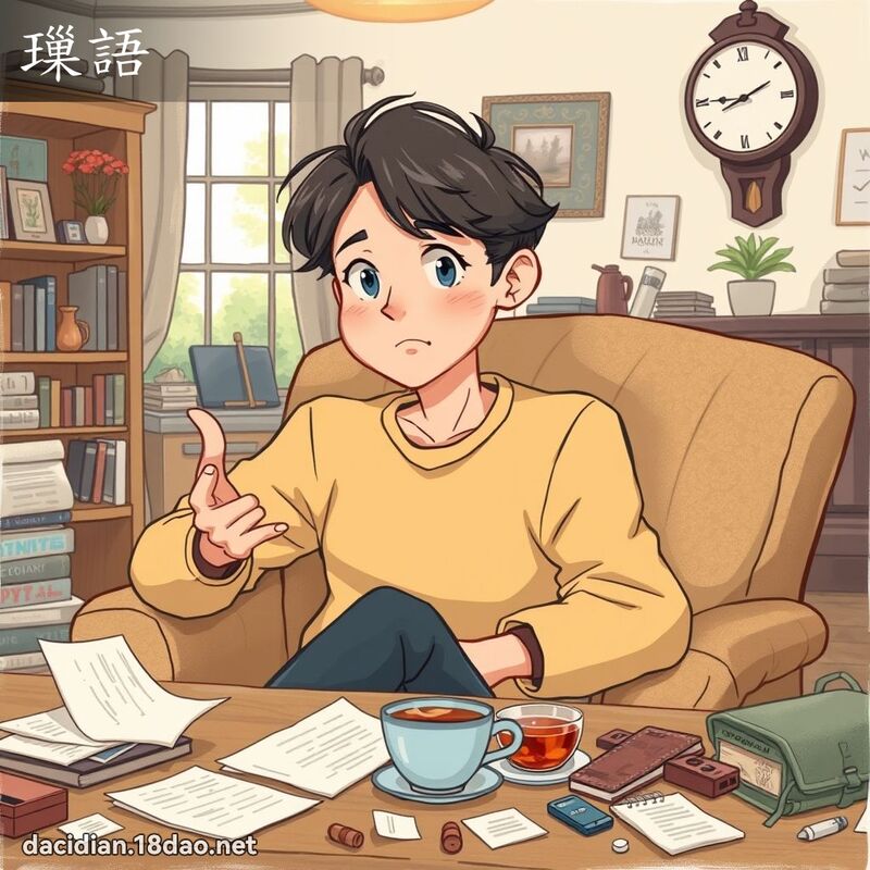 璅語 - 國語大辭典配圖