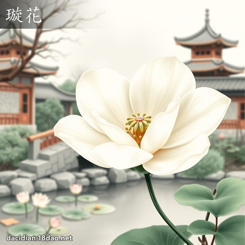 璇花 - 国语大辞典配图