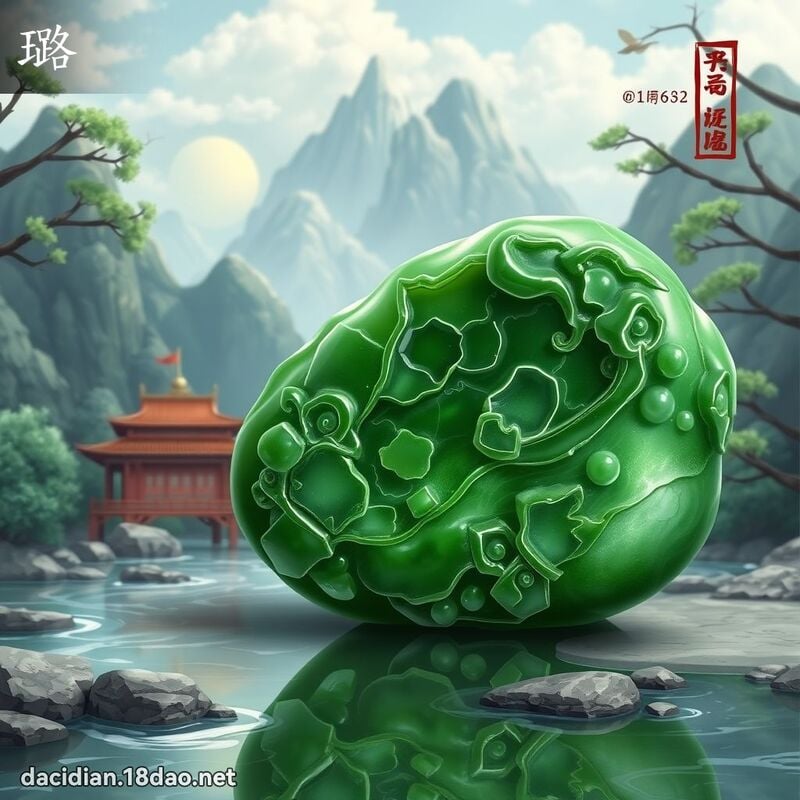 璐 - 国语大辞典配图