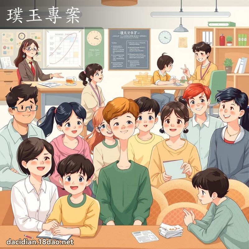 璞玉专案 - 国语大辞典配图