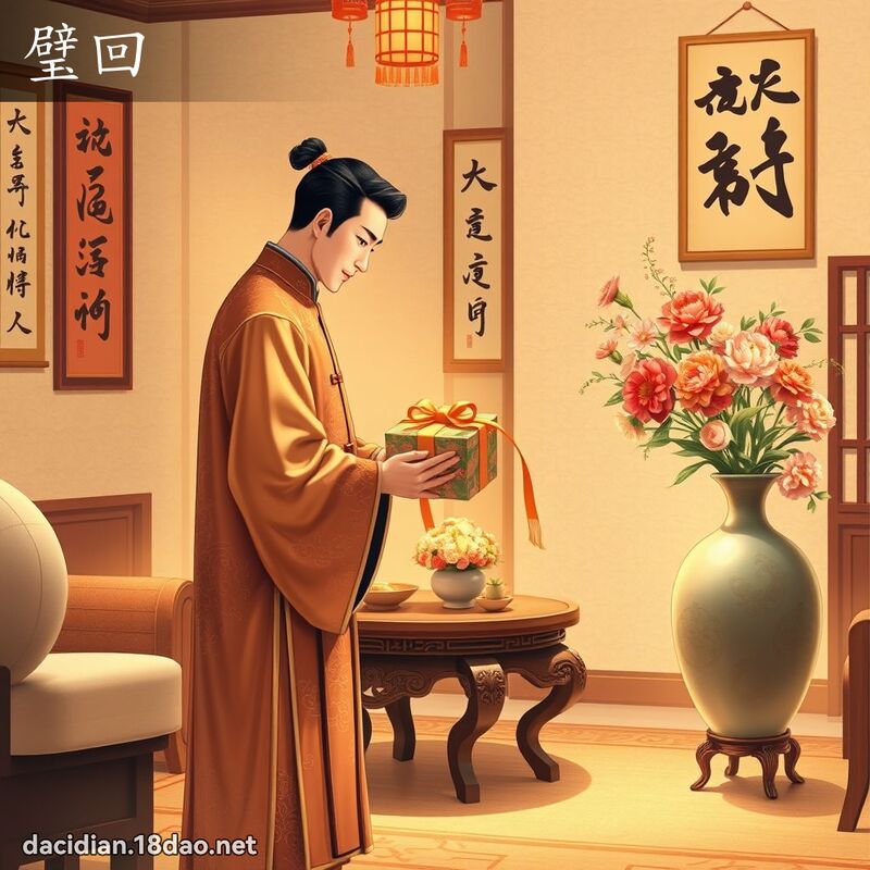 璧回 - 国语大辞典配图