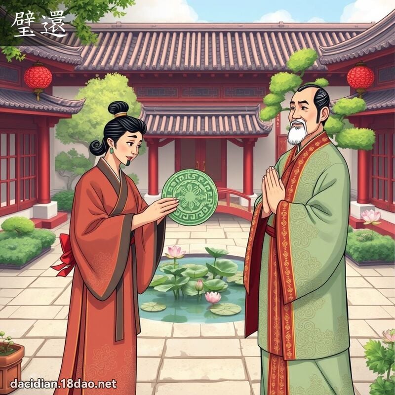 璧還 - 國語大辭典配圖