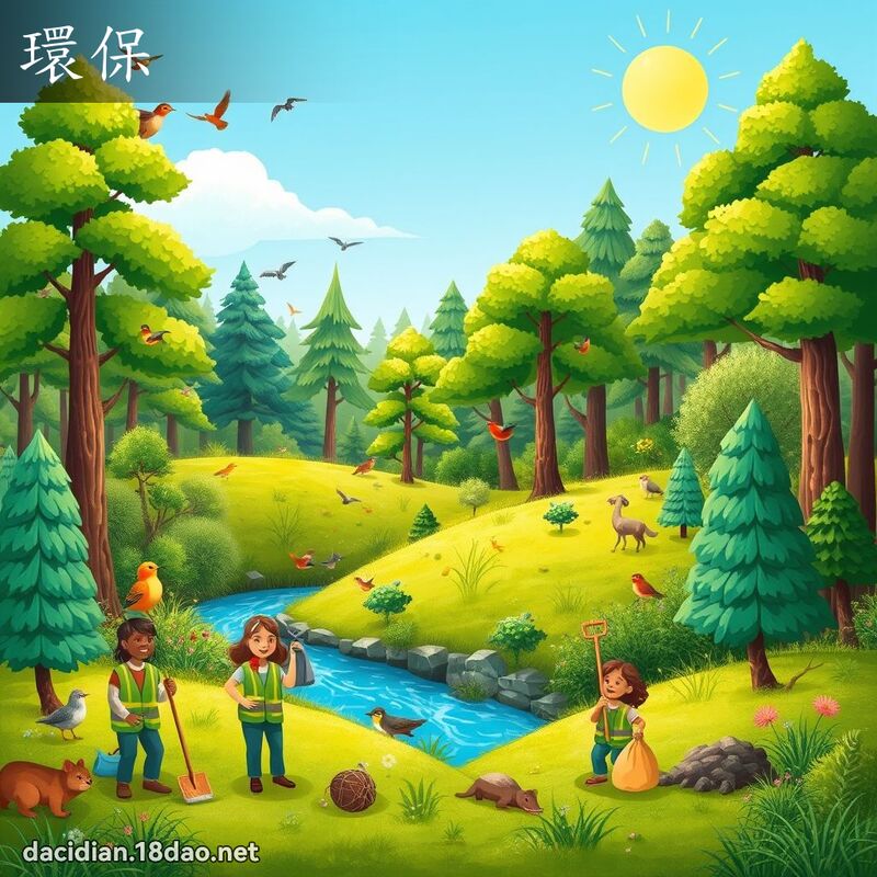 环保 - 国语大辞典配图