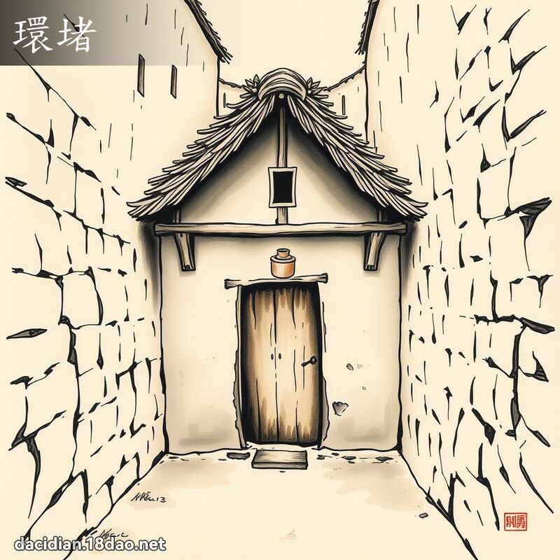 环堵 - 国语大辞典配图