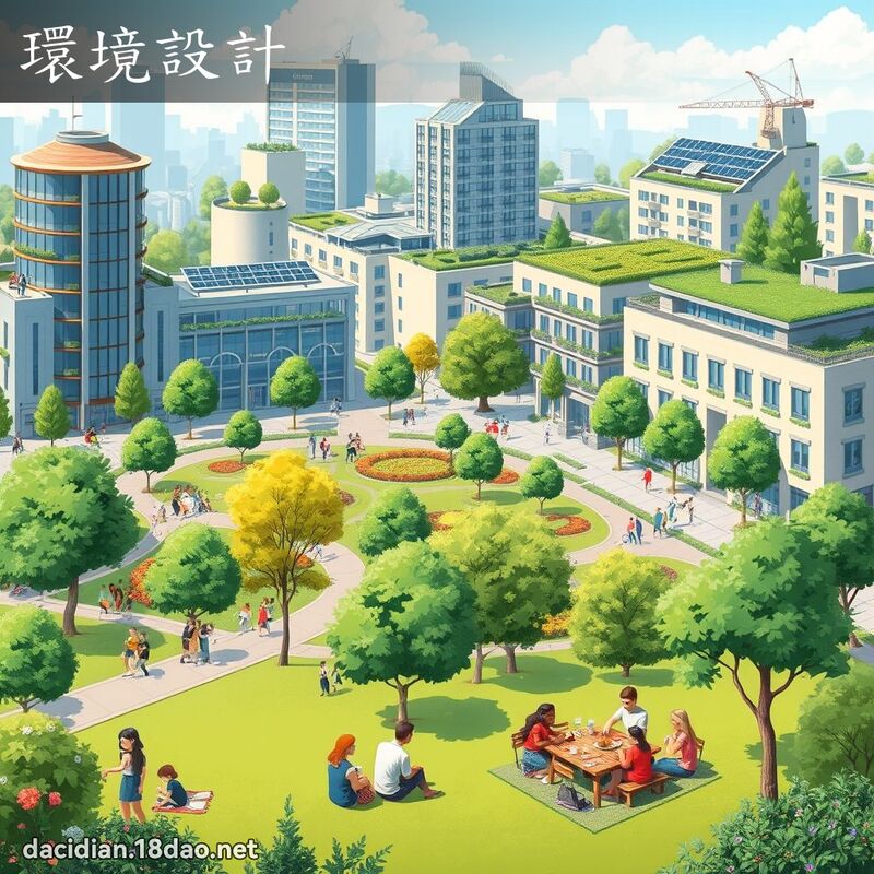 環境設計 - 國語大辭典配圖