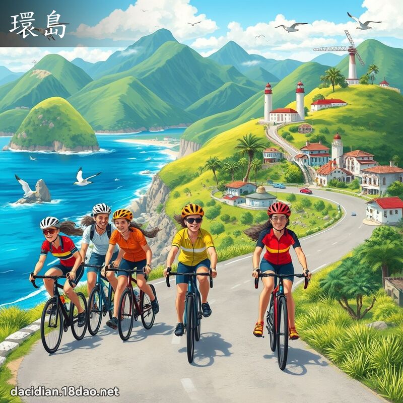 環島 - 國語大辭典配圖