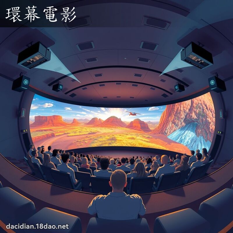 環幕電影 - 國語大辭典配圖