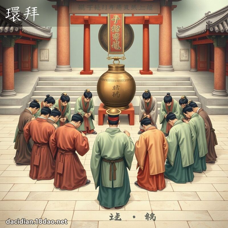 環拜 - 國語大辭典配圖