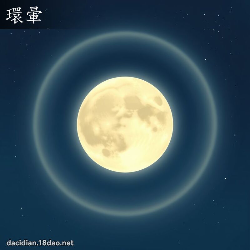环晕 - 国语大辞典配图