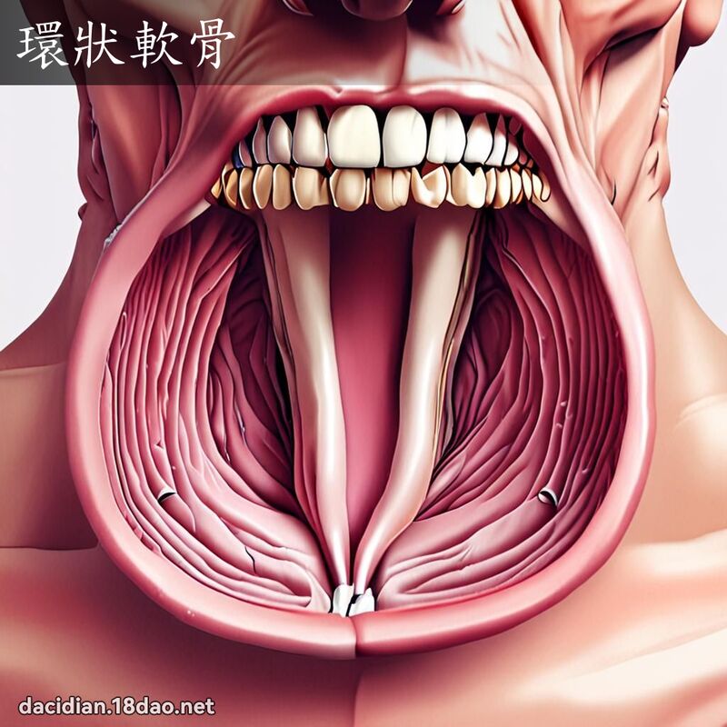 環狀軟骨 - 國語大辭典配圖