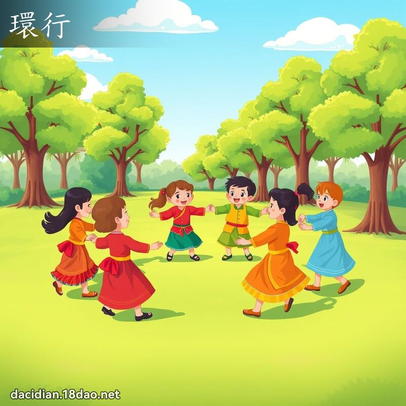 环行 - 国语大辞典配图