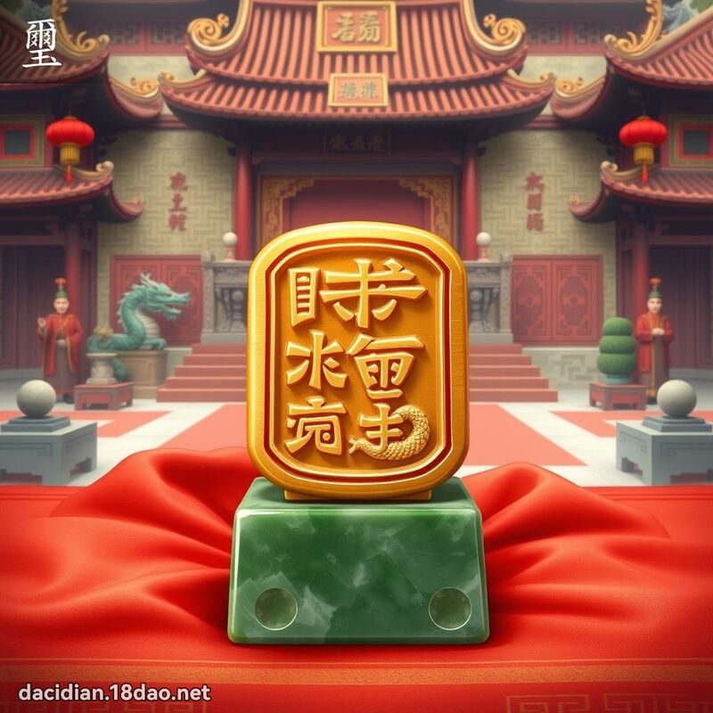 璽 - 国语大辞典配图