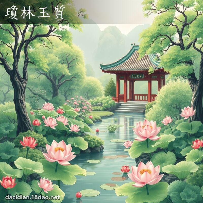 琼林玉质 - 国语大辞典配图