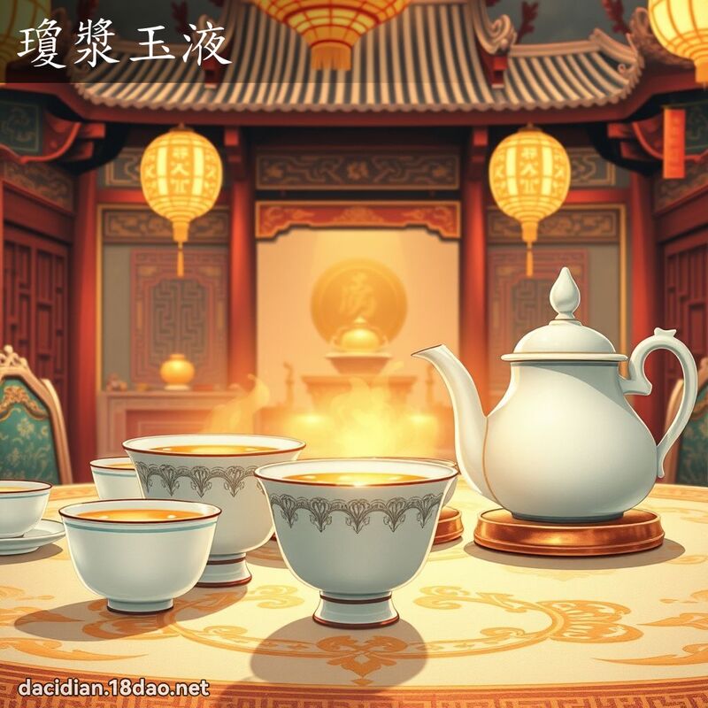 琼浆玉液 - 国语大辞典配图