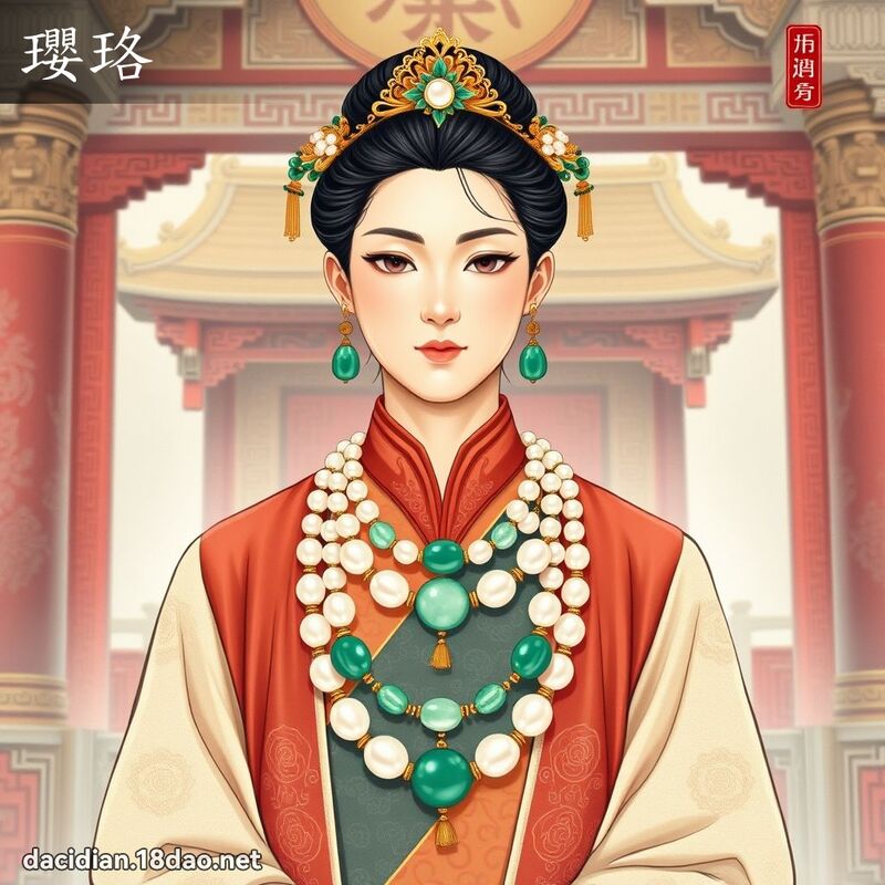 瓔珞 - 國語大辭典配圖