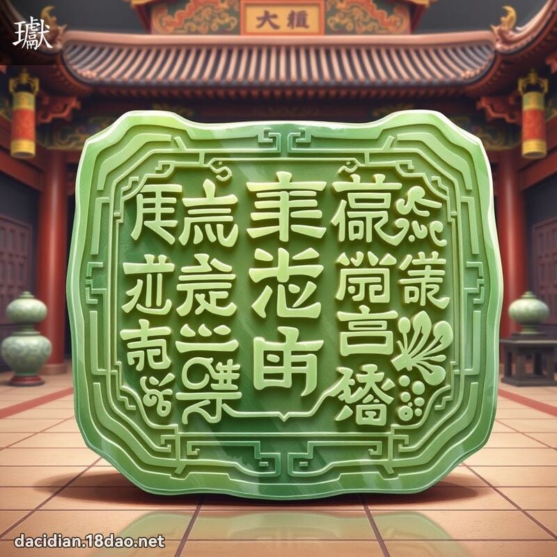 瓛 - 國語大辭典配圖