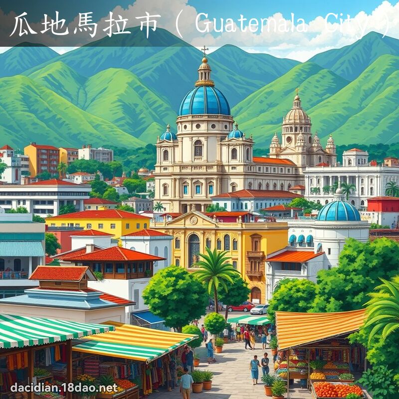 瓜地马拉市（Guatemala City） - 国语大辞典配图