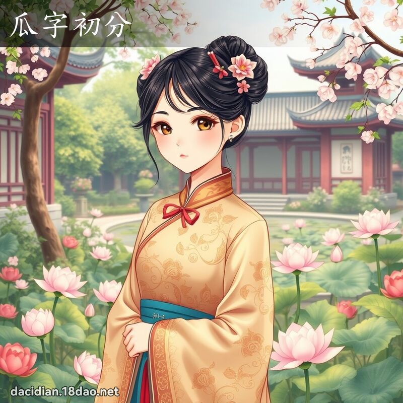 瓜字初分 - 國語大辭典配圖