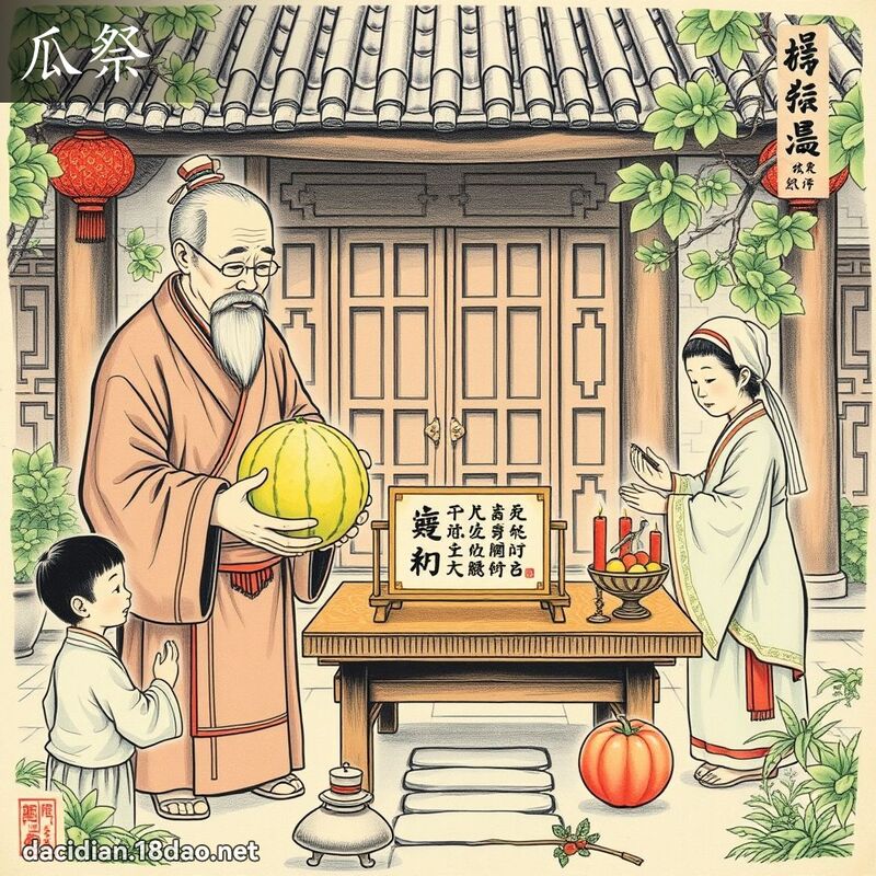 瓜祭 - 國語大辭典配圖