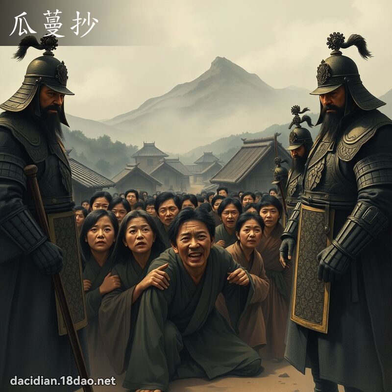 瓜蔓抄 - 國語大辭典配圖