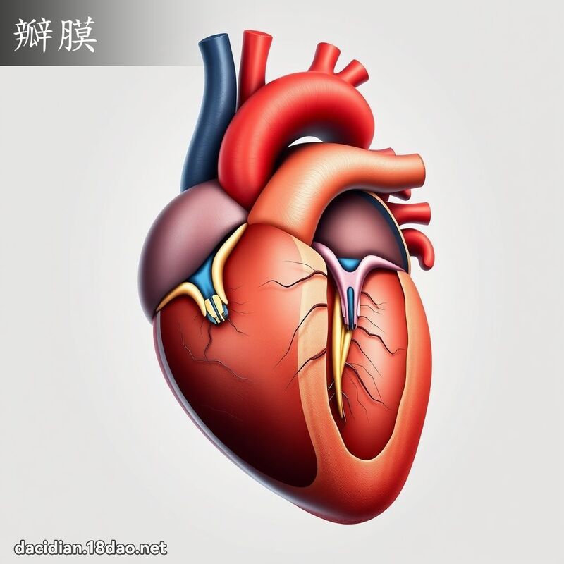 瓣膜 - 國語大辭典配圖