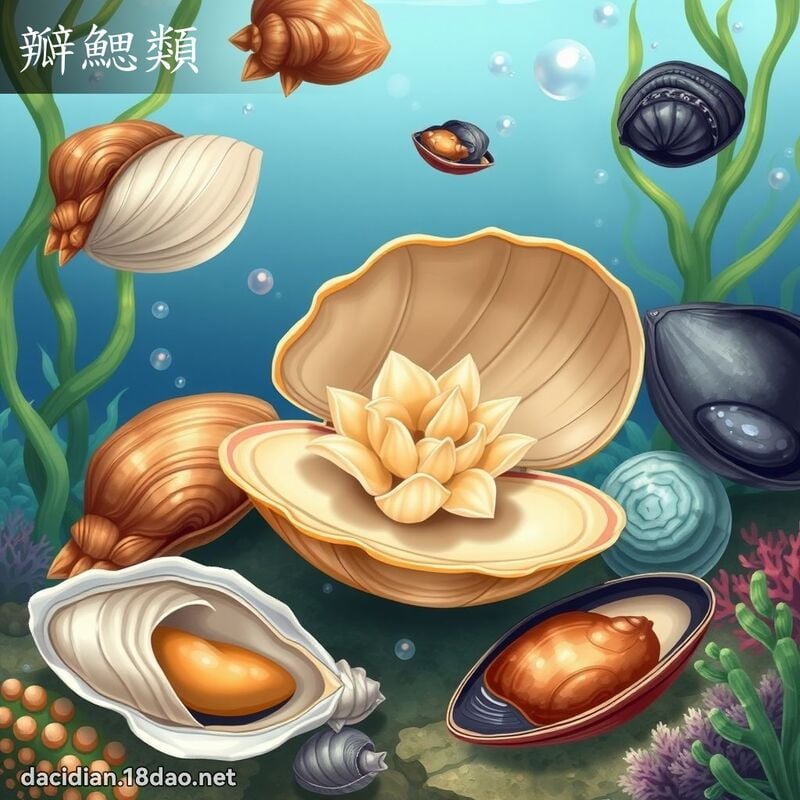 瓣鳃类 - 国语大辞典配图