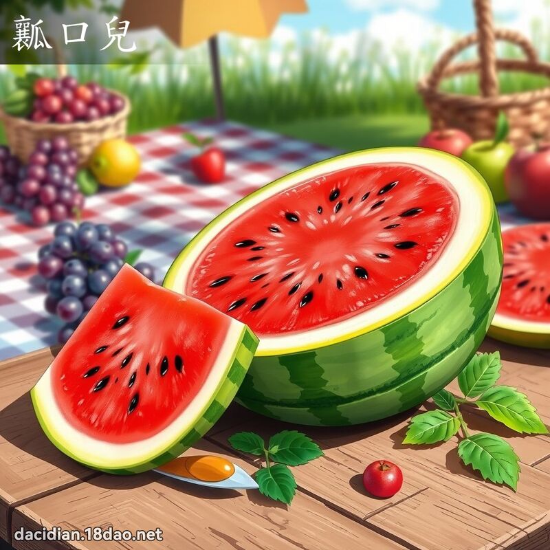 瓤口儿 - 国语大辞典配图