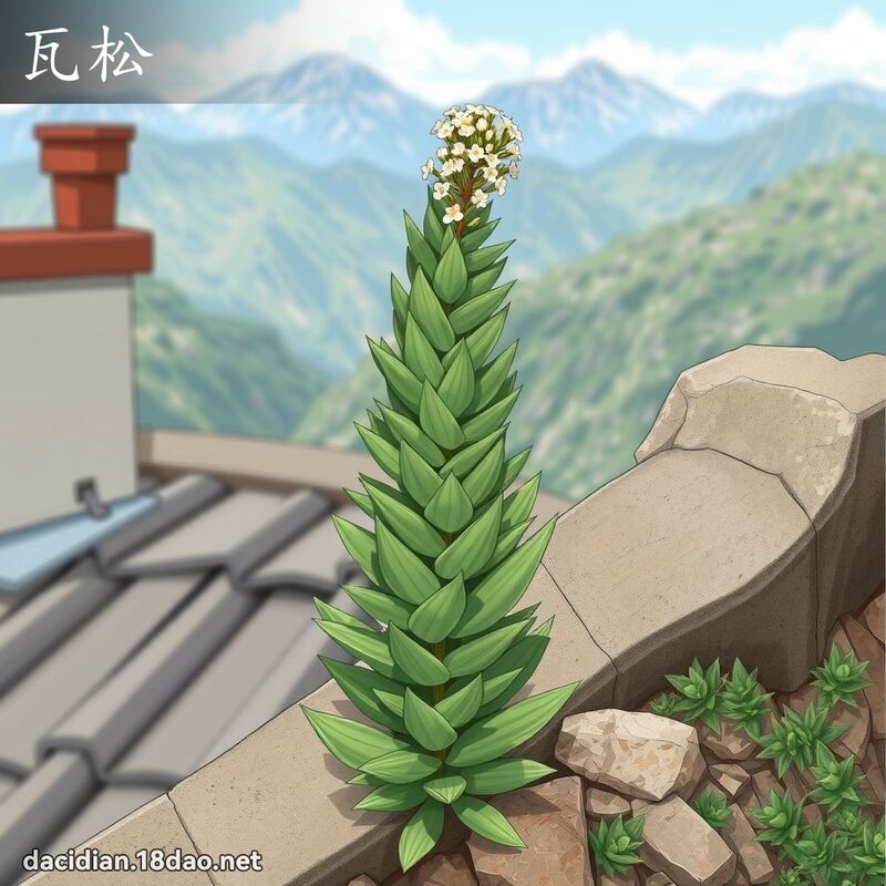 瓦松 - 國語大辭典配圖