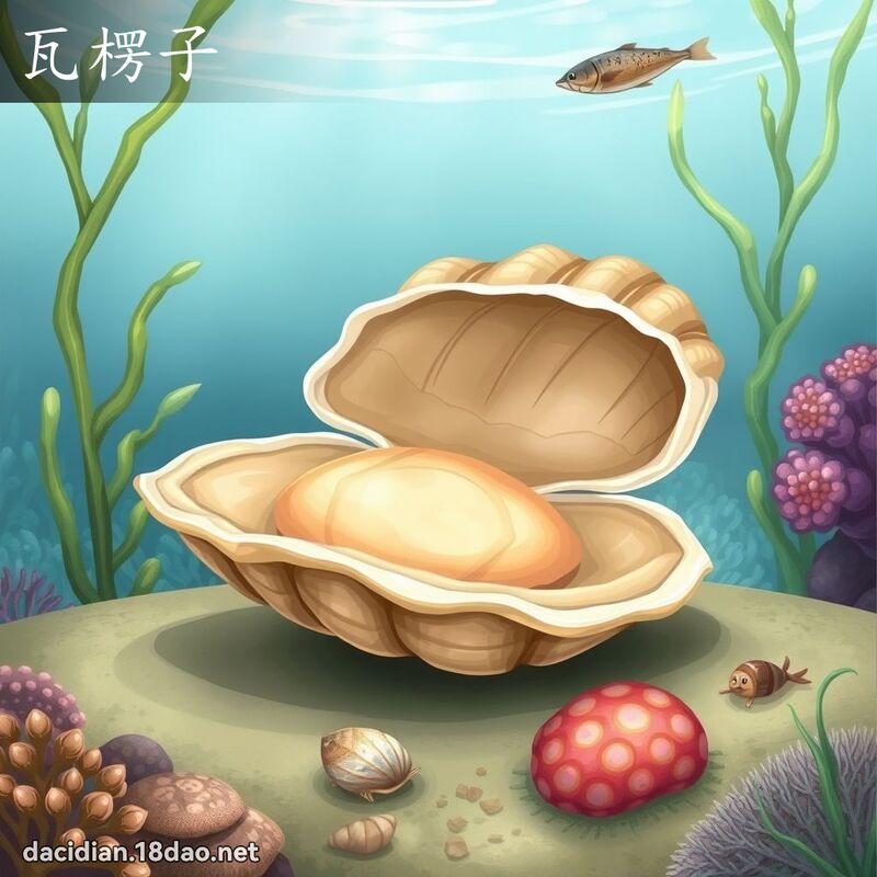 瓦楞子 - 国语大辞典配图