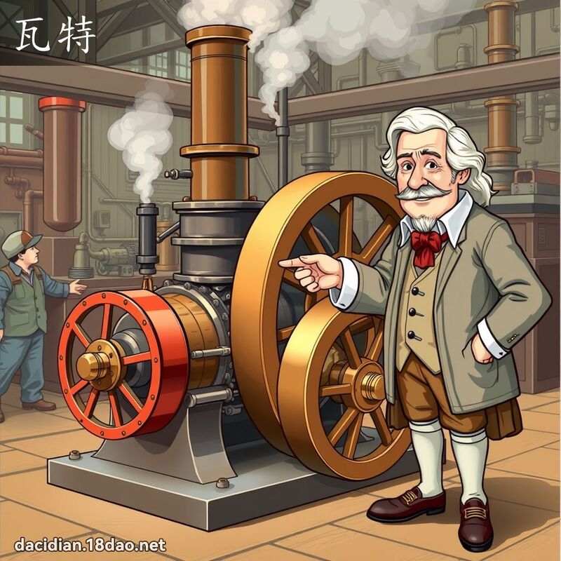 瓦特 - 國語大辭典配圖