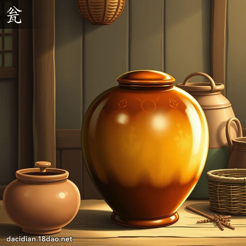 瓮 - 國語大辭典配圖