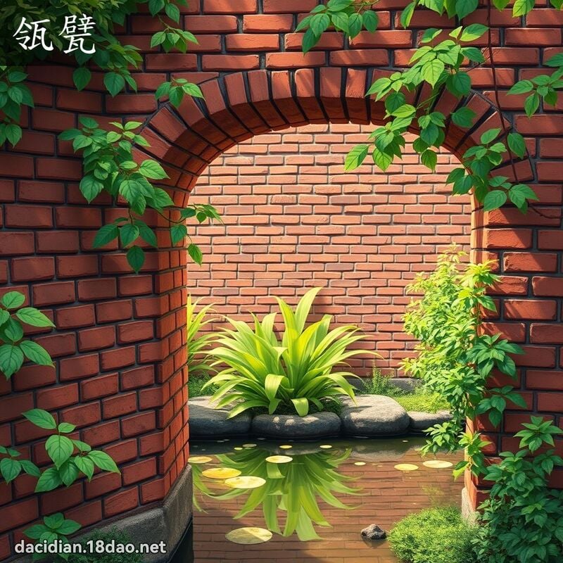瓴甓 - 国语大辞典配图