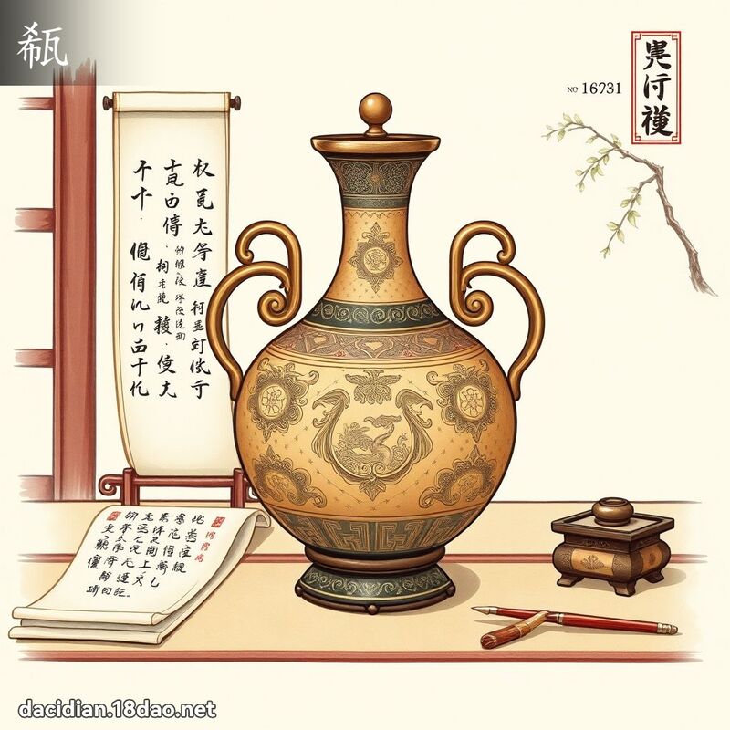 瓻 - 国语大辞典配图