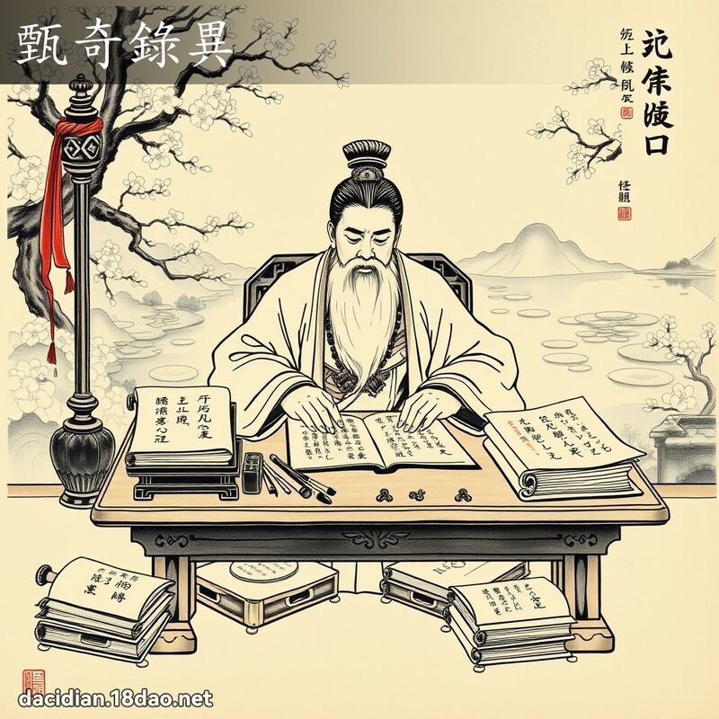 甄奇录异 - 国语大辞典配图
