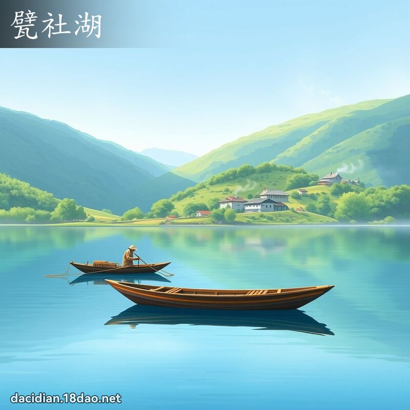 甓社湖 - 国语大辞典配图
