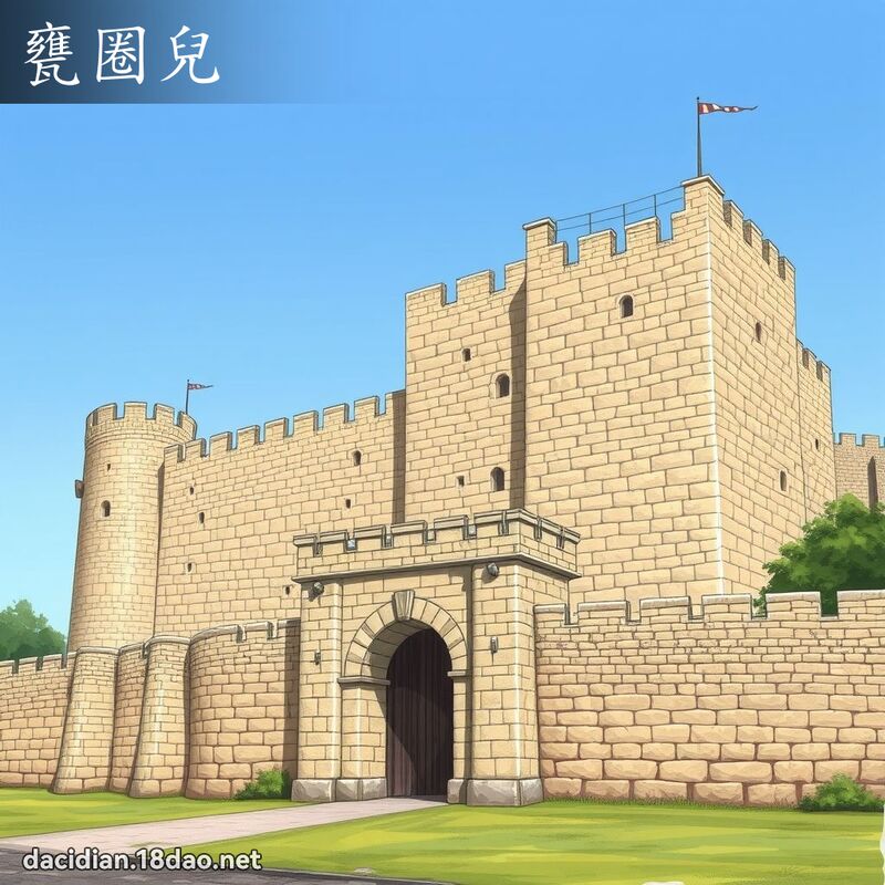 瓮圈儿 - 国语大辞典配图