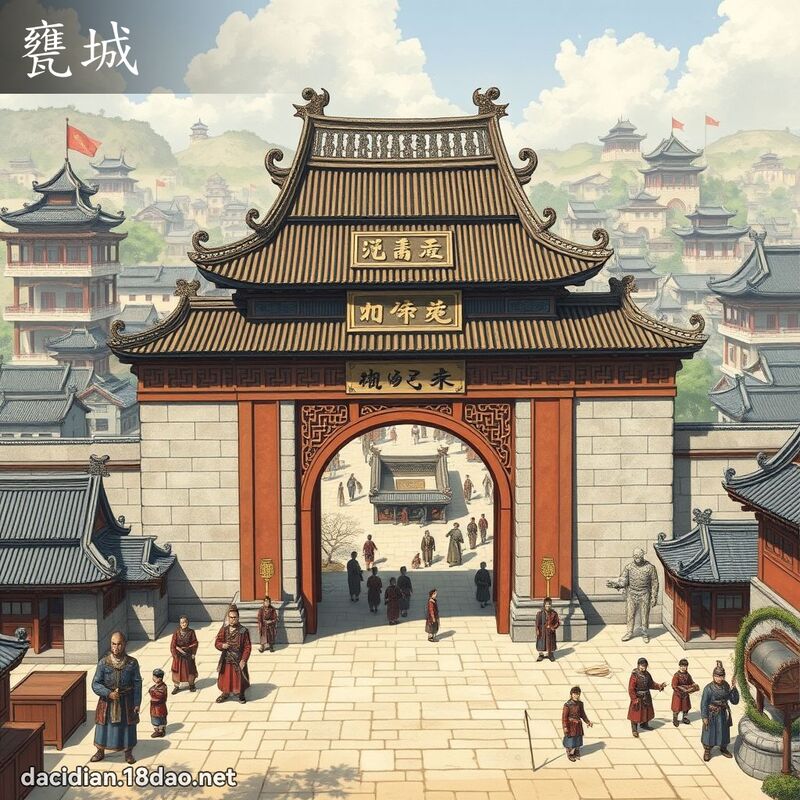 瓮城 - 国语大辞典配图