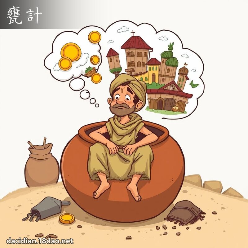 甕計 - 國語大辭典配圖