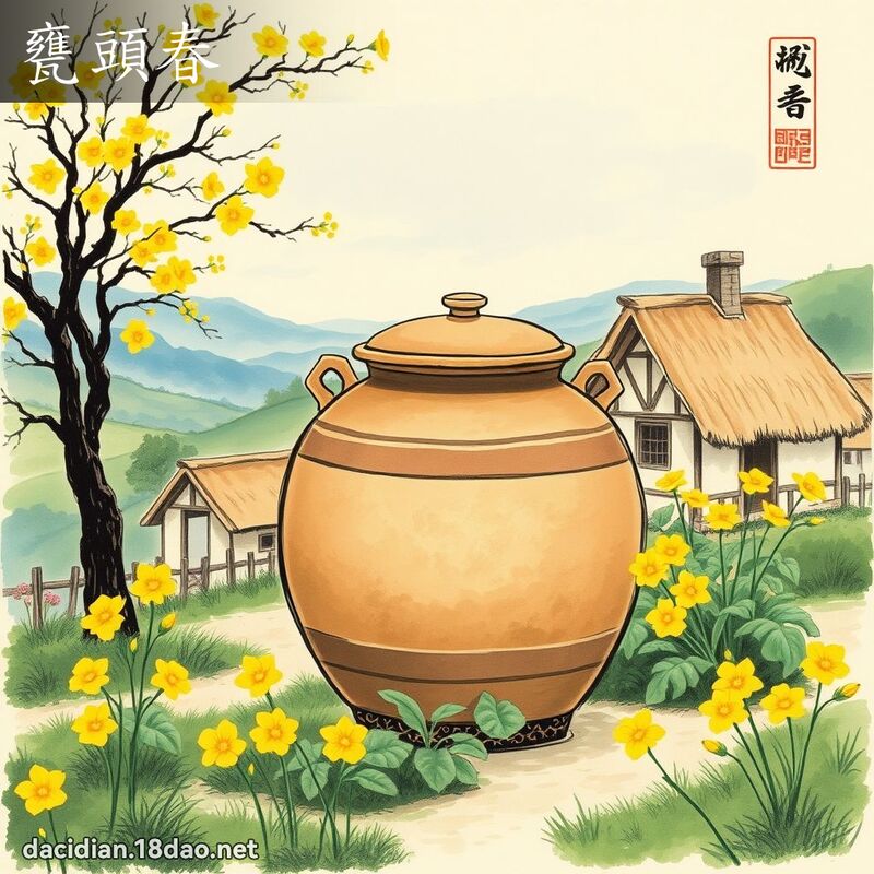 甕頭春 - 國語大辭典配圖