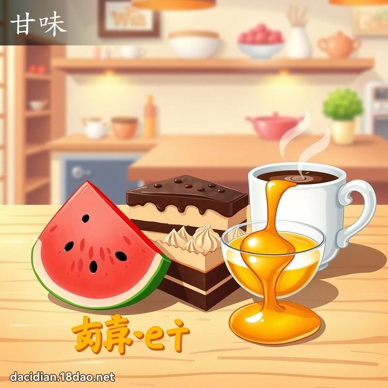 甘味 - 國語大辭典配圖