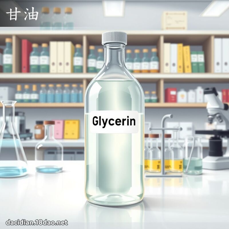 甘油 - 國語大辭典配圖