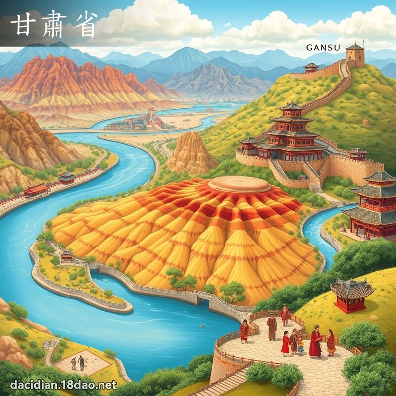 甘肃省 - 国语大辞典配图