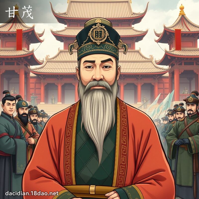 甘茂 - 國語大辭典配圖