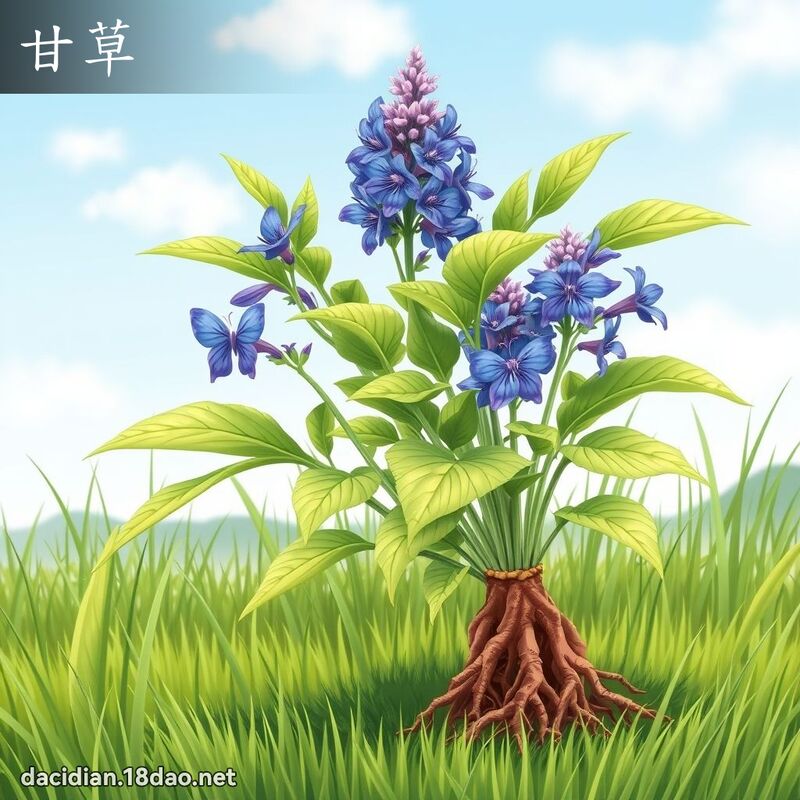 甘草 - 國語大辭典配圖